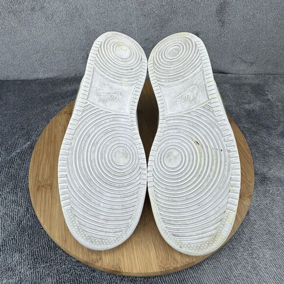 Nike Shoes Womens Size 8.5 White Court Vision Low Iridescent Swoosh CW5596-100 - Picture 7 of 10